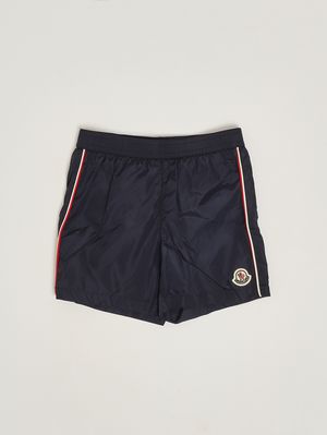 1. Badehose für Jungen aus Funktionsmaterial Blau