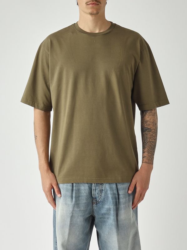 Camiseta de hombre de algodón Militar White sand
