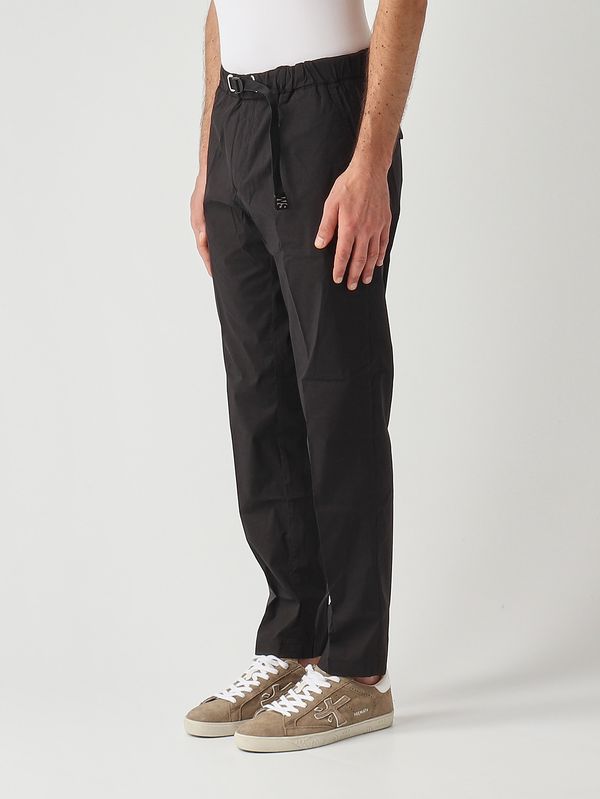 2. Pantalone uomo Greg SU66 in cotone superlight stretch Nero White sand 26su66311