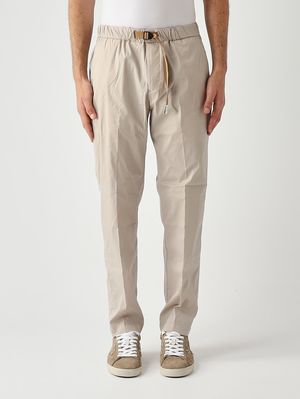 1. Herrenhose Greg SU66 aus superleichtem Stretch-Baumwollmaterial Hellbeige