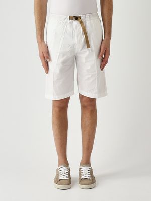 1. Bermuda uomo SU51 Kevin in rasatello di cotone stretch Bianco