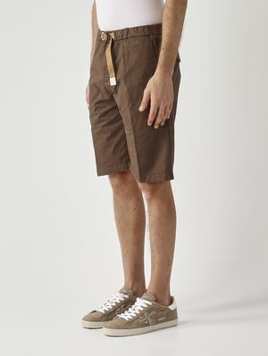 2. Herren-Bermuda SU51 Kevin aus Stretch-Baumwoll-Satin Moor memperhatikan