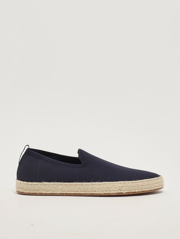 1. Espadrillas uomo in canvas di cotone e juta Blu Navy Gran Sasso 9210690040
