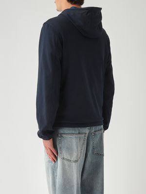 5. Men's Jake reversible cotton jacket Navy-Indigo Blue