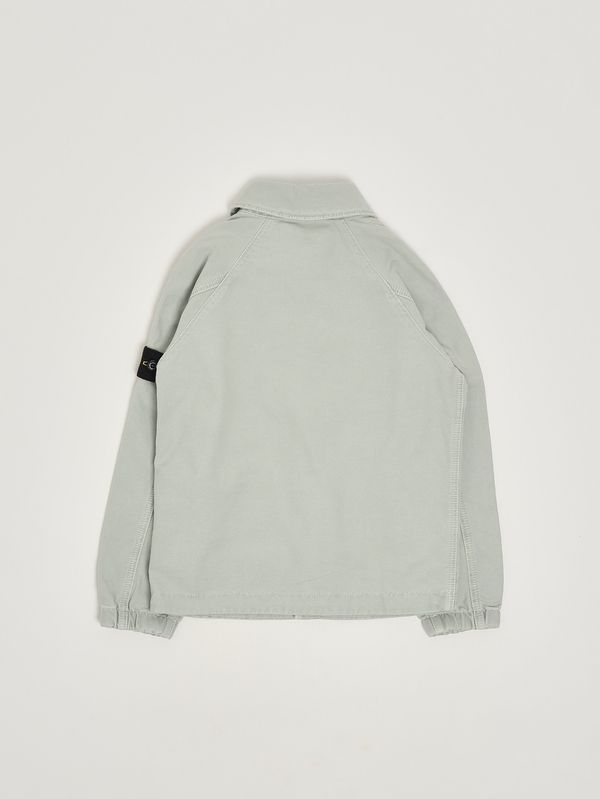 2. Veste enfant en coton Gris Perle Stone Island Junior l1s164100010s0104