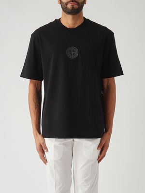 1. T-shirt uomo in cotone Nero