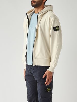 3. Herren-Sweatshirt aus Bio-Baumwolle Elfenbein