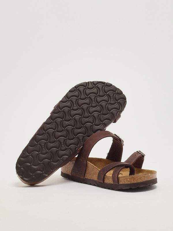 4. Mayari women's sandals in oiled leather Dark brown Birkenstock 171321