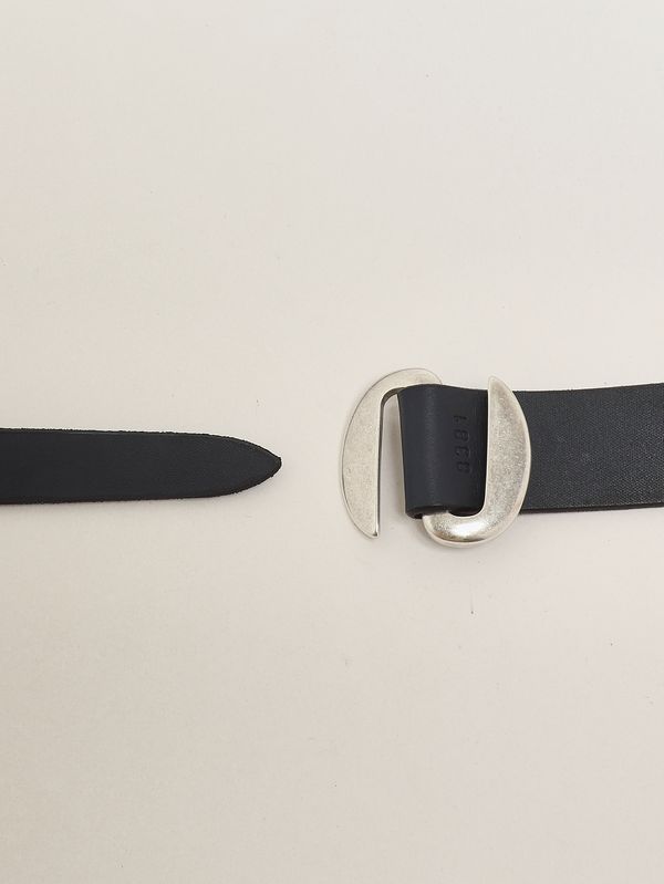 2. Ceinture homme en daim Bleu Orciani u08381hdb