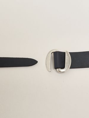 2. Ceinture homme en daim Bleu