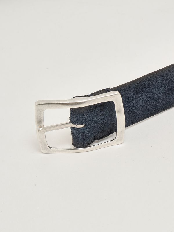 3. Cinturón de hombre de piel Azul Orciani u08295hdb