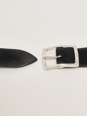 2. Ceinture homme en cuir Noir