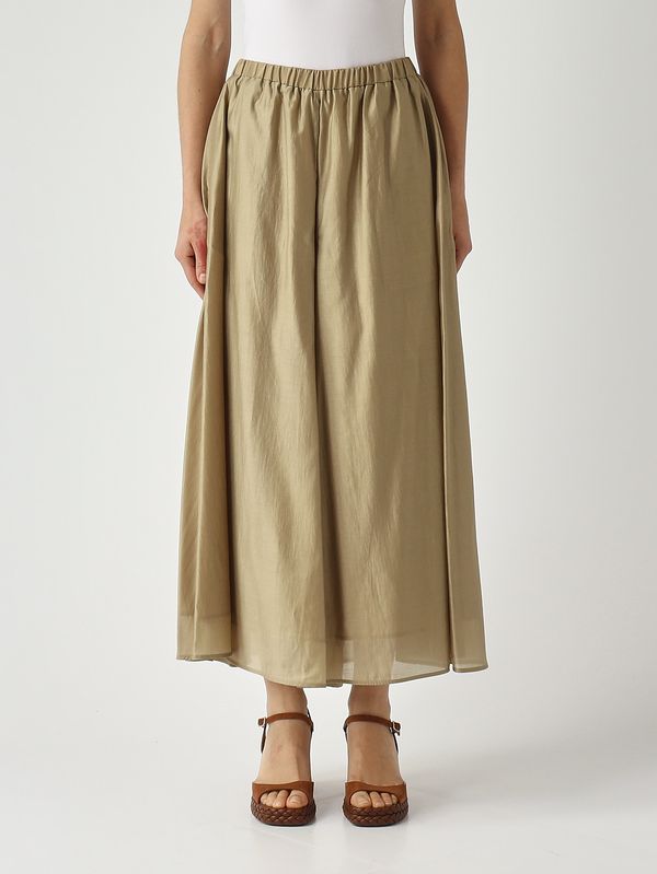1. Women's trousers in silk-effect fabric Rope Meimeij m6ef07