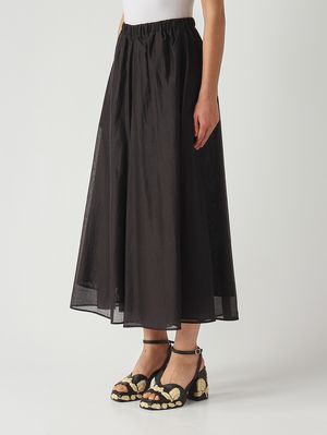 3. Damenhose aus Seidenimitat Schwarz