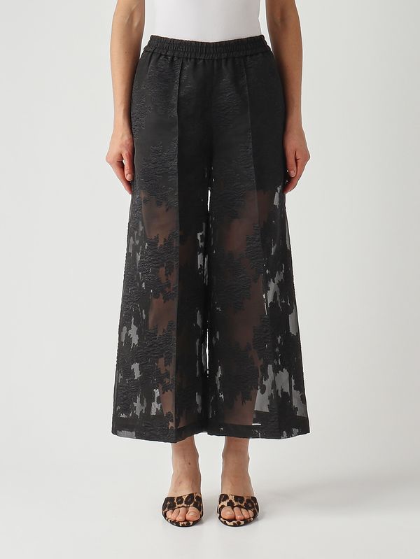 1. Pantalone donna in pizzo Nero Meimeij m6er04