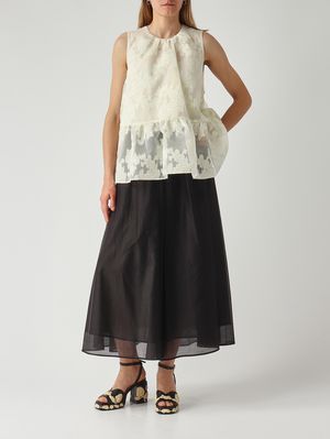 2. Damenbluse aus Jacquardstoff Anis