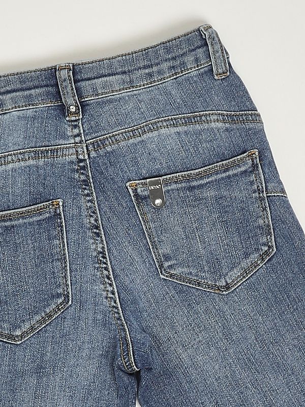 3. Mädchenjeans aus Stretch-Baumwolle Mittlerer Denim Liu Jo ga6064d3246