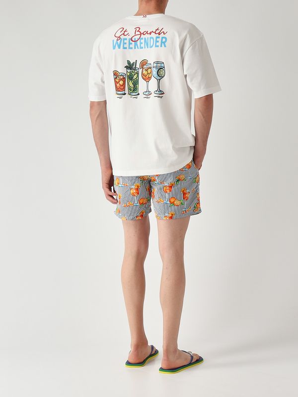 2. T-shirt uomo Delmar in cotone Sb Weekender 01n MC2 Saint Barth dlr0001