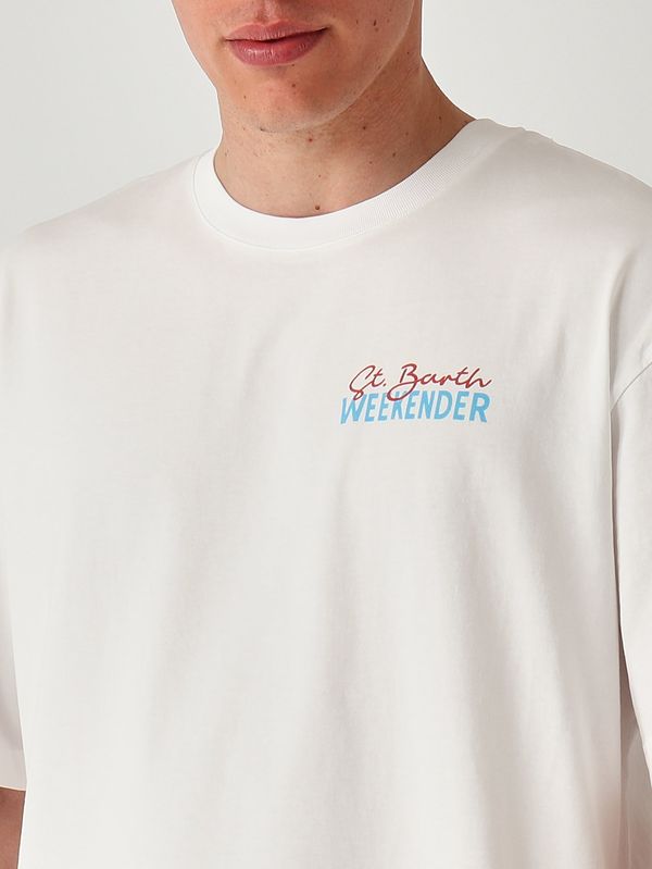 5. T-shirt uomo Delmar in cotone Sb Weekender 01n MC2 Saint Barth dlr0001