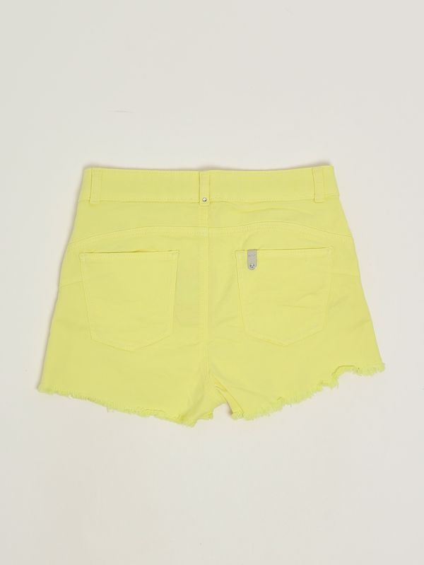 2. Girls' stretch cotton shorts Yellow Liu Jo ga6142t3941