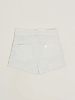 2. Girls' stretch cotton shorts White