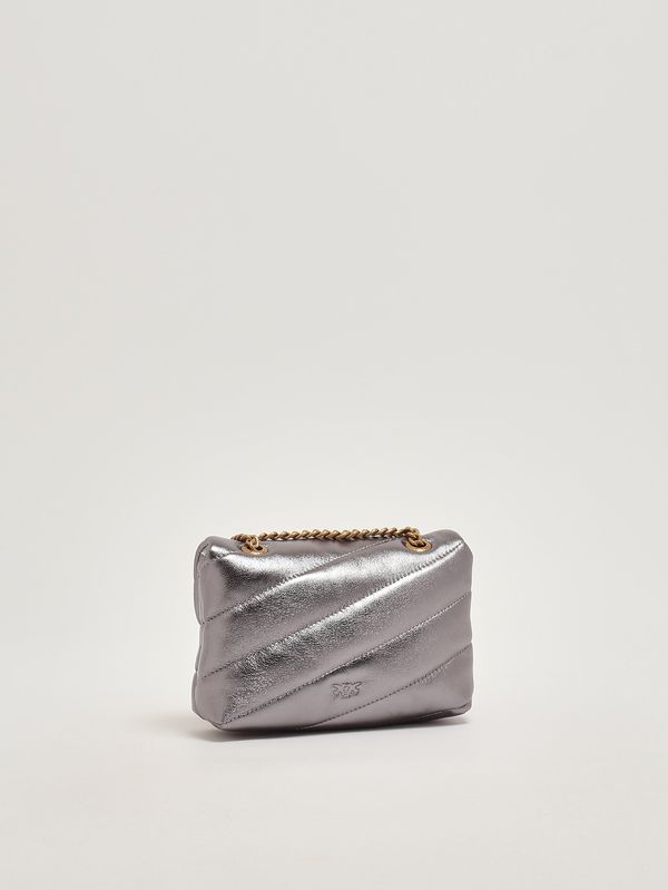3. Bolso de mujer Love Puff Baby CL de piel Antracita Pinko 100040a360
