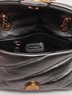 5. Bolso de mujer Love Puff Baby CL de piel Antracita