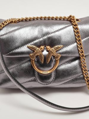 6. Bolso de mujer Love Puff Baby CL de piel Antracita
