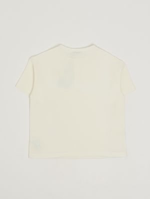 2. Kinder-T-Shirt aus Baumwolle Weiß