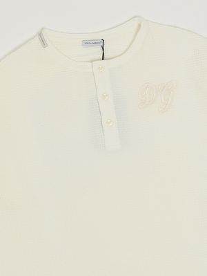 3. Kinder-T-Shirt aus Baumwolle Weiß