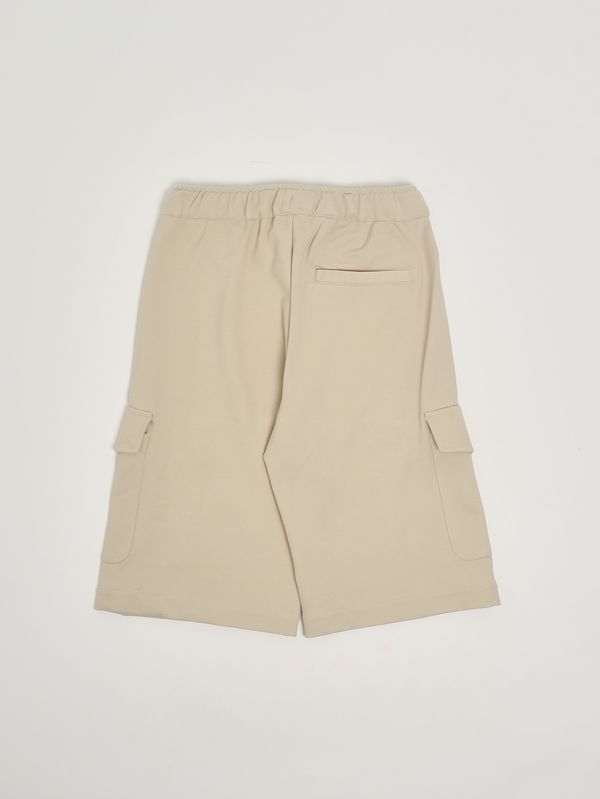 2. Boys' stretch viscose blend Bermuda shorts Cream Lanvin zn30377