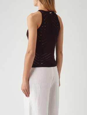 4. Top donna in maglia Caffe'