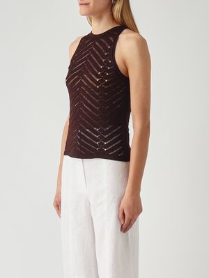 3. Top donna in maglia Caffe'