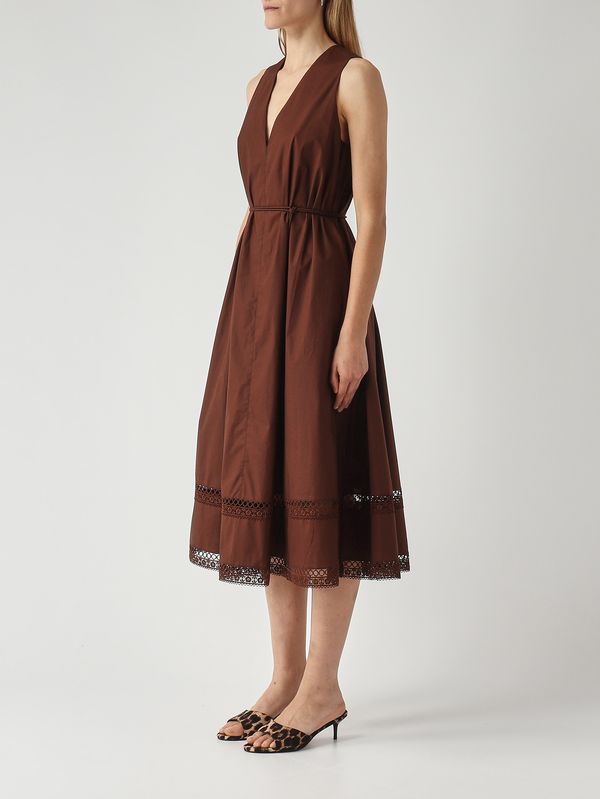 3. Women's stretch cotton dress Coffee Twinset 261tt2250