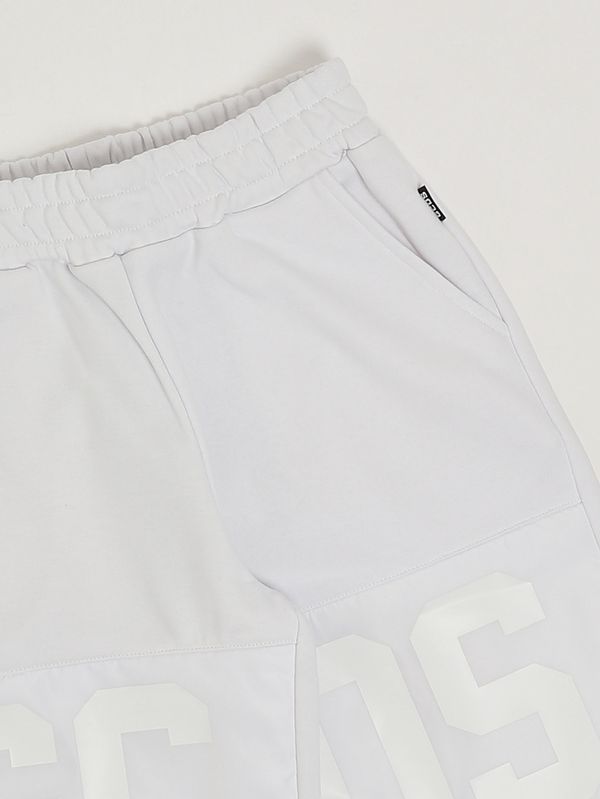 3. Boys' cotton-blend shorts White GCDS z0ujql599f004