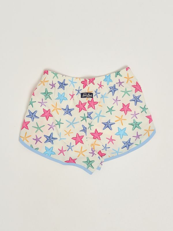 2. Girls' printed shorts White MC2 Saint Barth frc0002