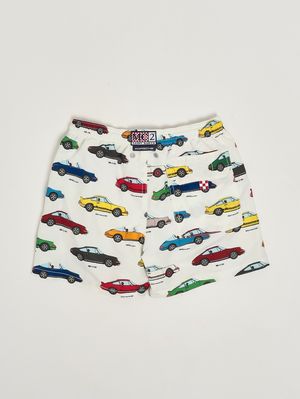 2. Boys' Jean technical fabric swim shorts Porsche 911 Mix 01