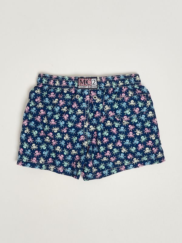 2. Boys' Jean Lighting technical fabric swim shorts Polpy Multi 61 MC2 Saint Barth jea0004