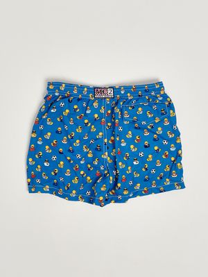2. Boys' Jean Lighting technical fabric swim shorts Ducky Soccer 17