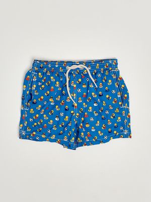 1. Boys' Jean Lighting technical fabric swim shorts Ducky Soccer 17