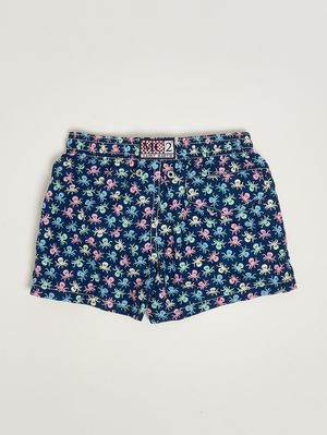 2. Boys' Jean Lighting technical fabric swim shorts Polpy Multi 61