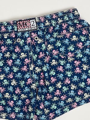 3. Boys' Jean Lighting technical fabric swim shorts Polpy Multi 61