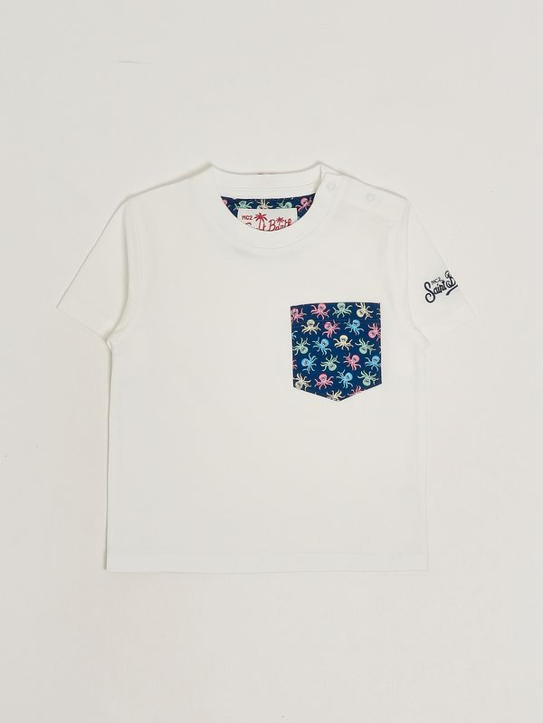1. Kea cotton T-shirt for boys Polpy Multi 61 MC2 Saint Barth kea0001