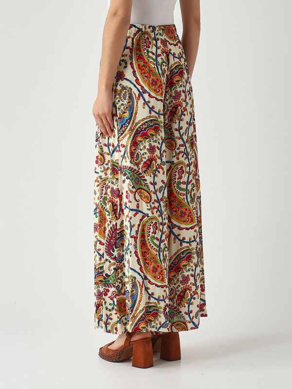 4. Pantalón de mujer de viscosa Multicolor Etro wrpa0013akf33