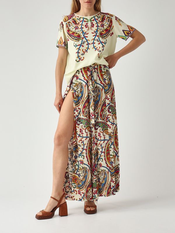 2. Pantalón de mujer de viscosa Multicolor Etro wrpa0013akf33
