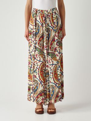 1. Pantalón de mujer de viscosa Multicolor
