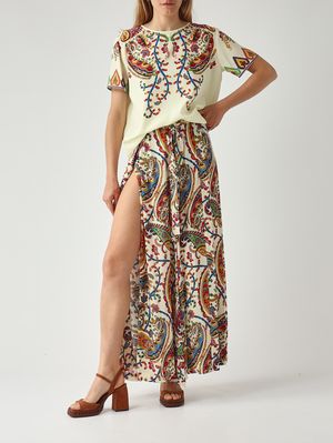 2. Pantalón de mujer de viscosa Multicolor