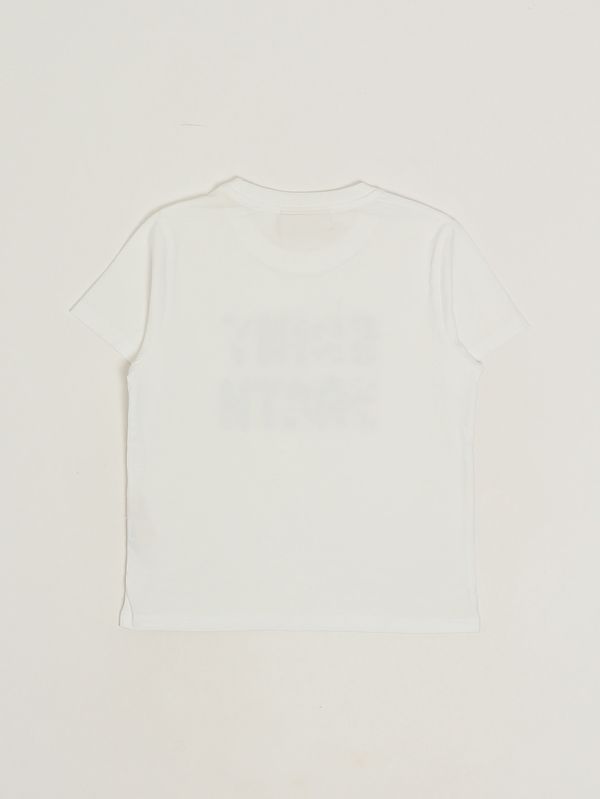 2. Elly girls' cotton T-shirt Sb 01 Animal Print Patch MC2 Saint Barth elly001