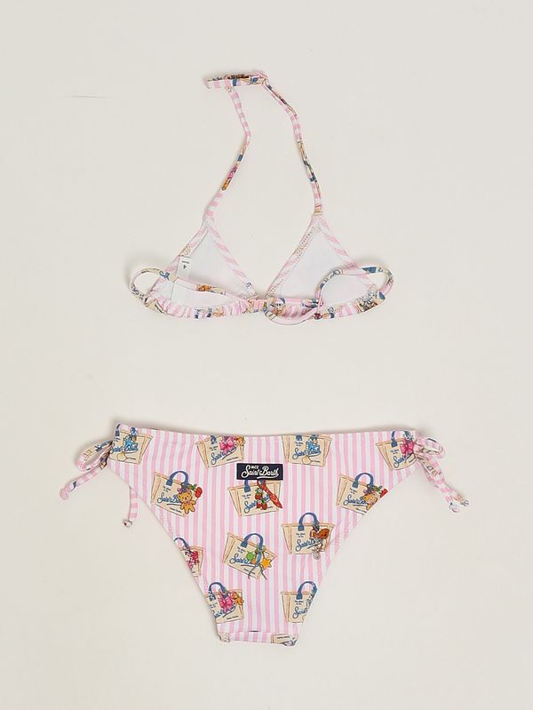 2. Traje de baño para niña Holly de tejido elástico Colette Charms 21 MC2 Saint Barth hol0001