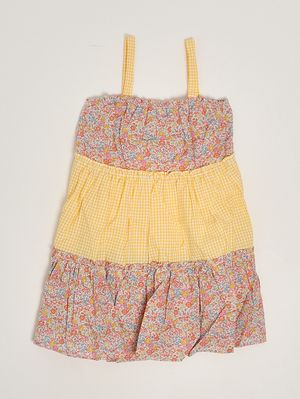 1. Baumwollkleid für Mädchen Krimi